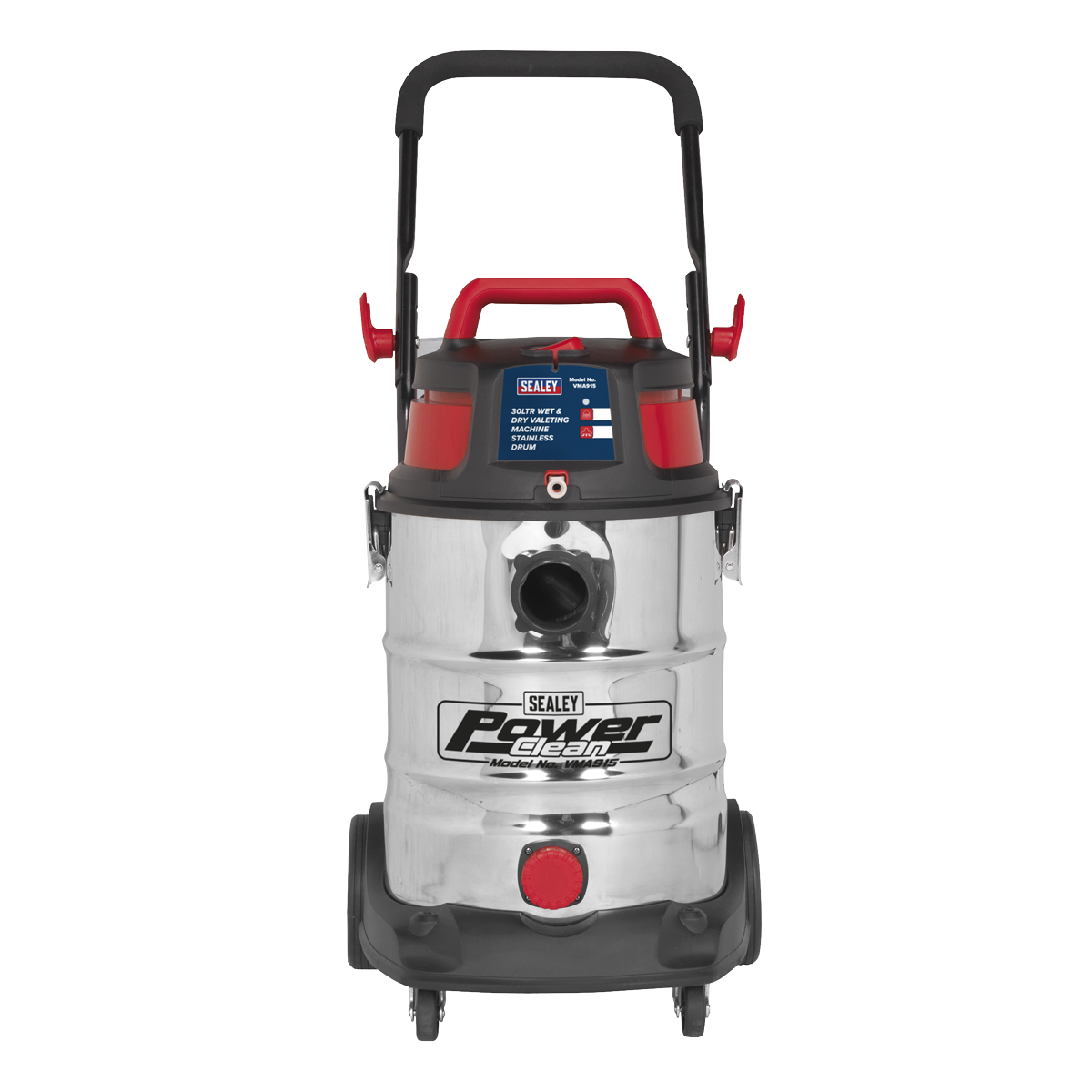 Sealey VMA915 Wet & Dry Valet Machine Stainless Drum 30L