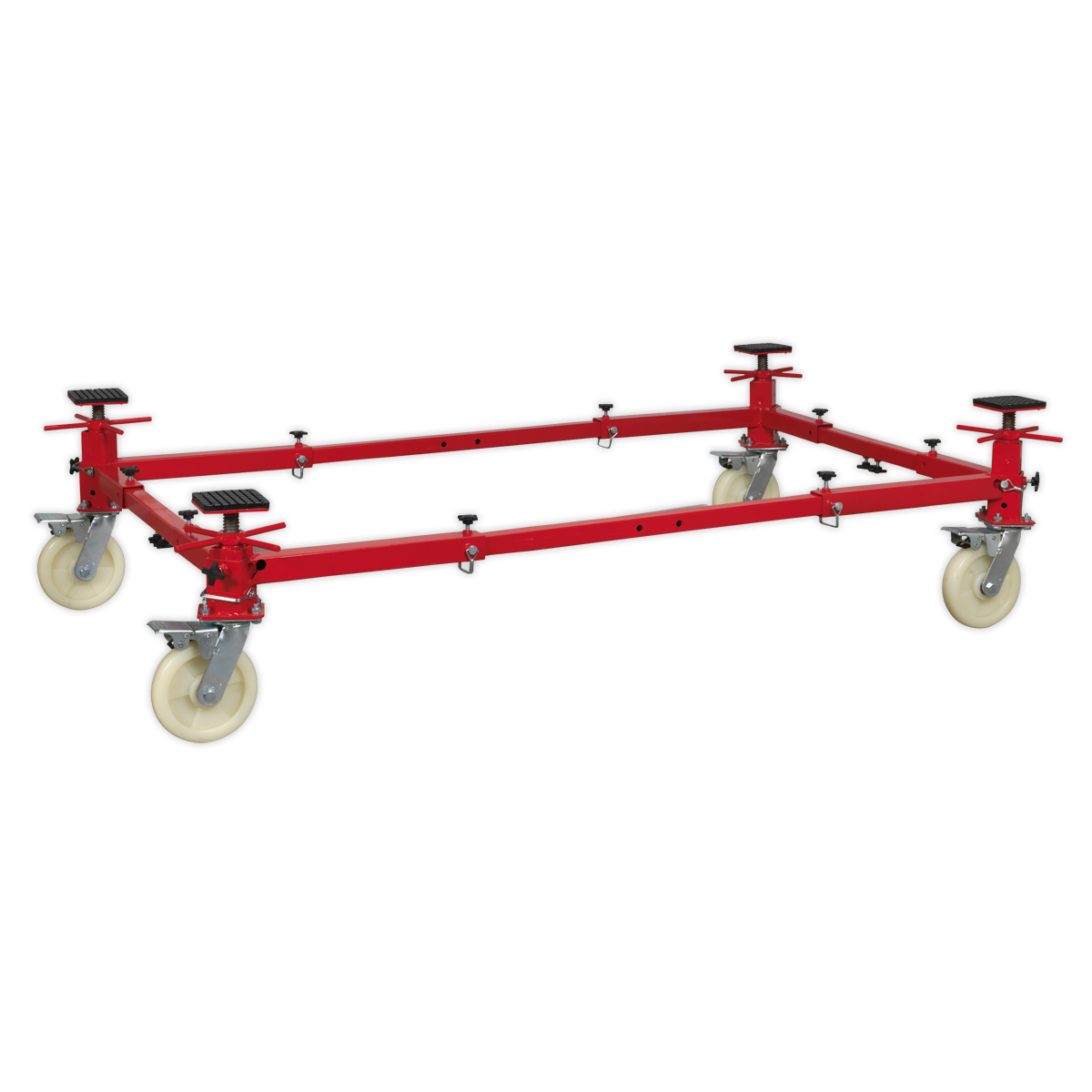 Sealey VMD002 Adjustable 4-Post Vehicle Moving Dolly 900kg Capacity