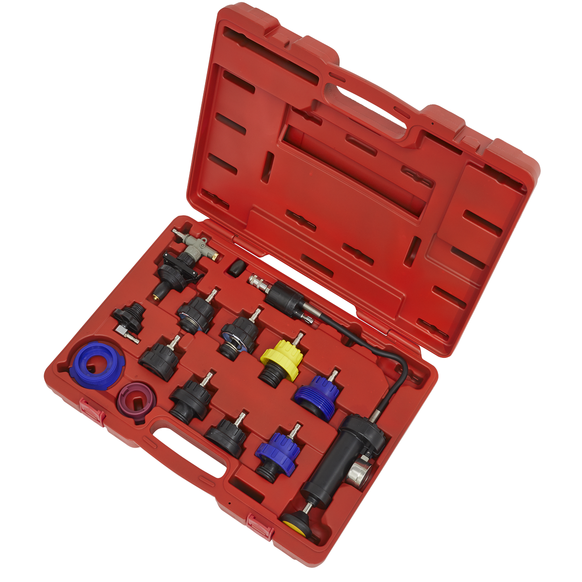 Sealey VS0014 Cooling System Pressure Test Kit 13pc