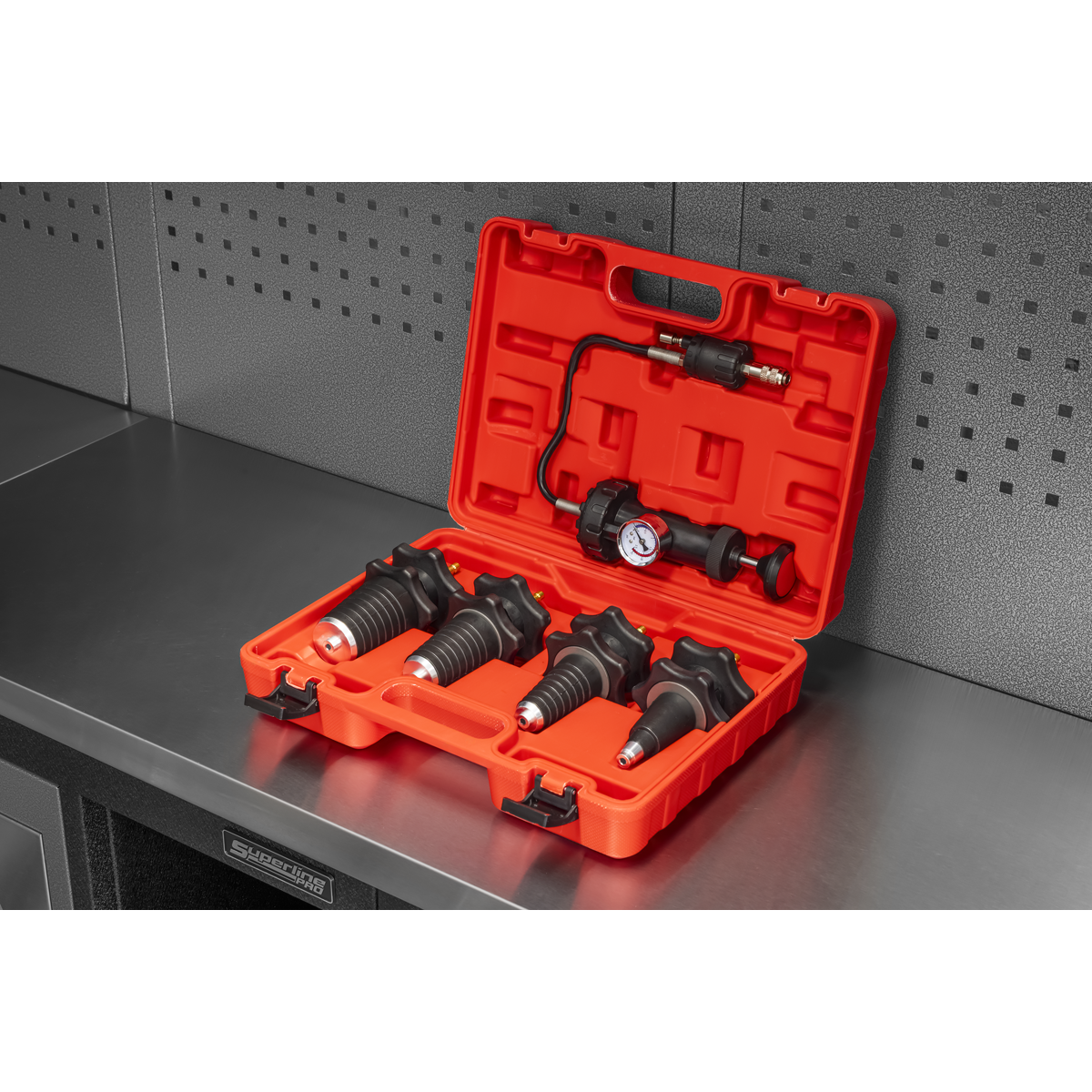 Sealey VS0033 Cooling System Pressure Test Kit 5pc