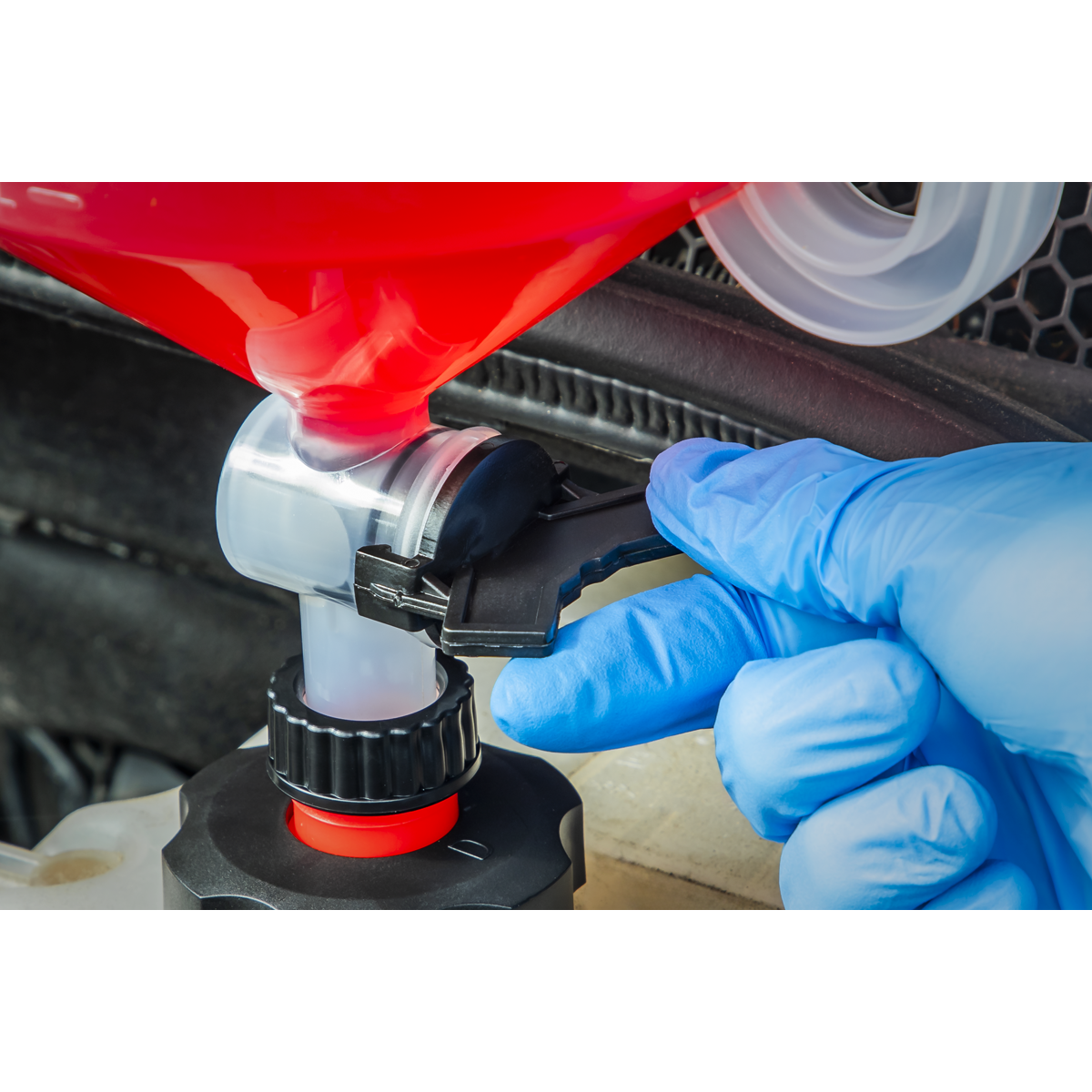 Sealey VS0045 Non-Spill Automotive Coolant Filling Set 15pc