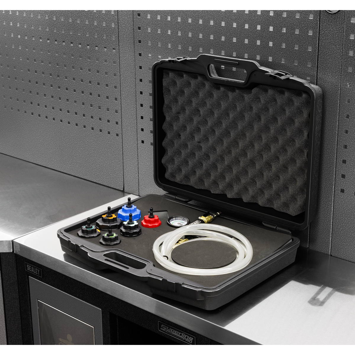 Sealey VS0047 EV/Hybrid Cooling System Vacuum Purge & Refill Kit