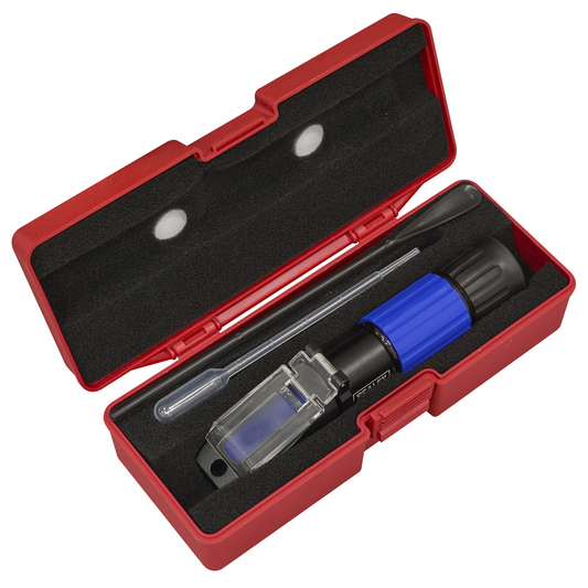 Sealey VS0052 Refractometer Antifreeze/Battery Fluid/Screenwash/AdBlue®
