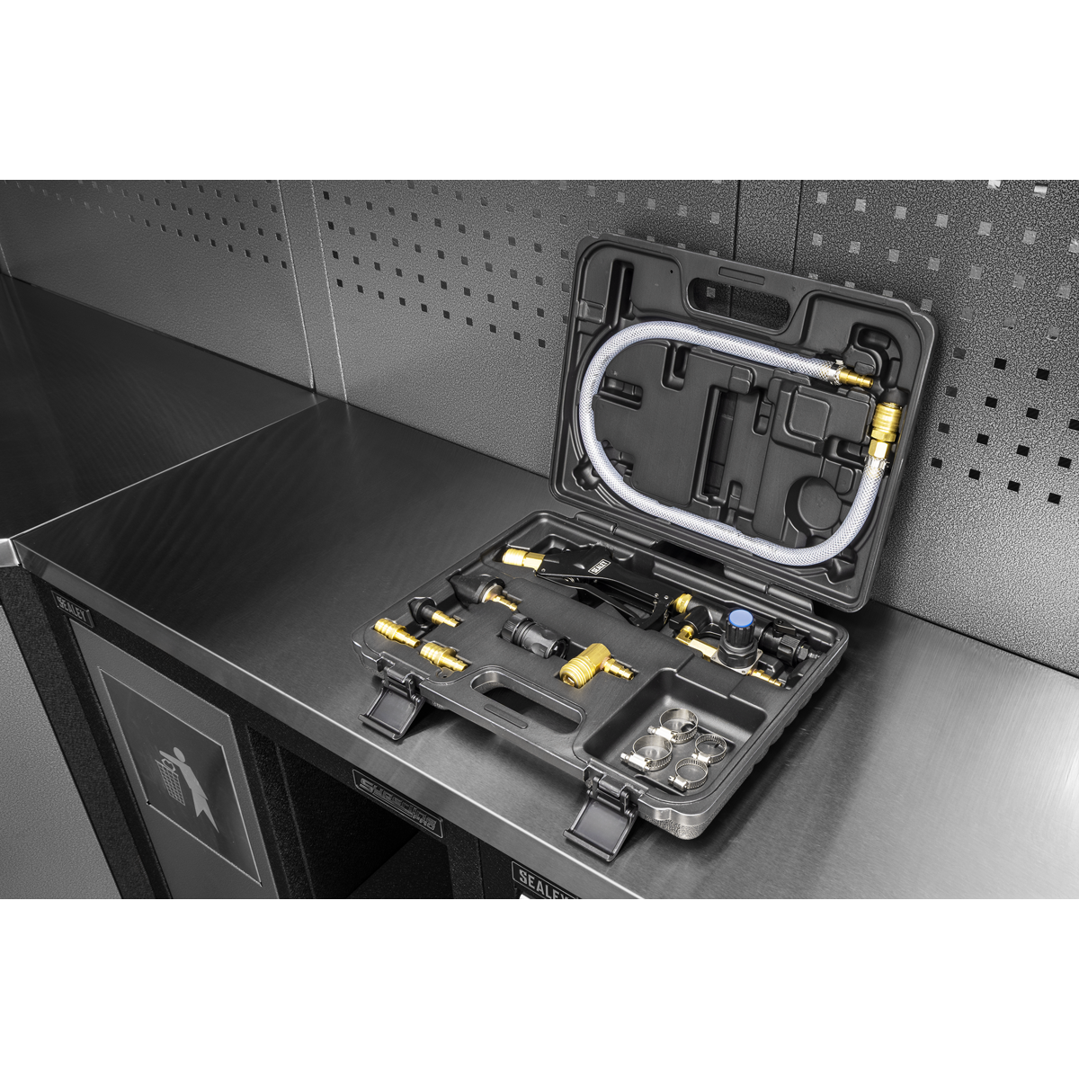 Sealey VS0055 Pulsating Cooling System Flush Tool Set