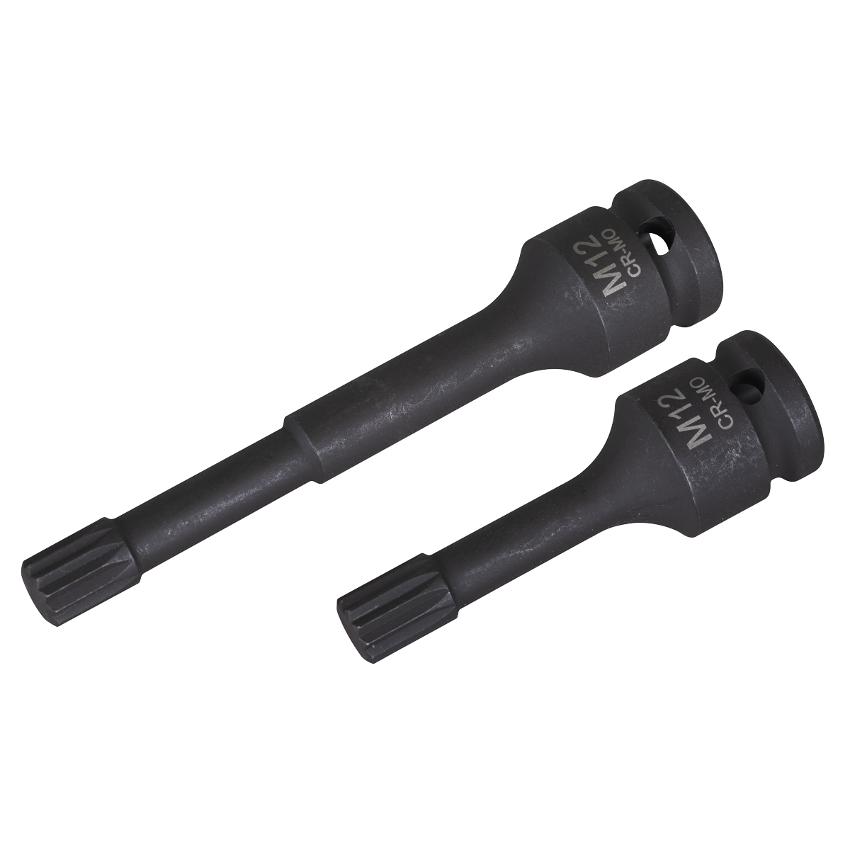 Sealey VS0100 M12 Wheel Bearing Hub Spline Socket Bits for VAG 2pc