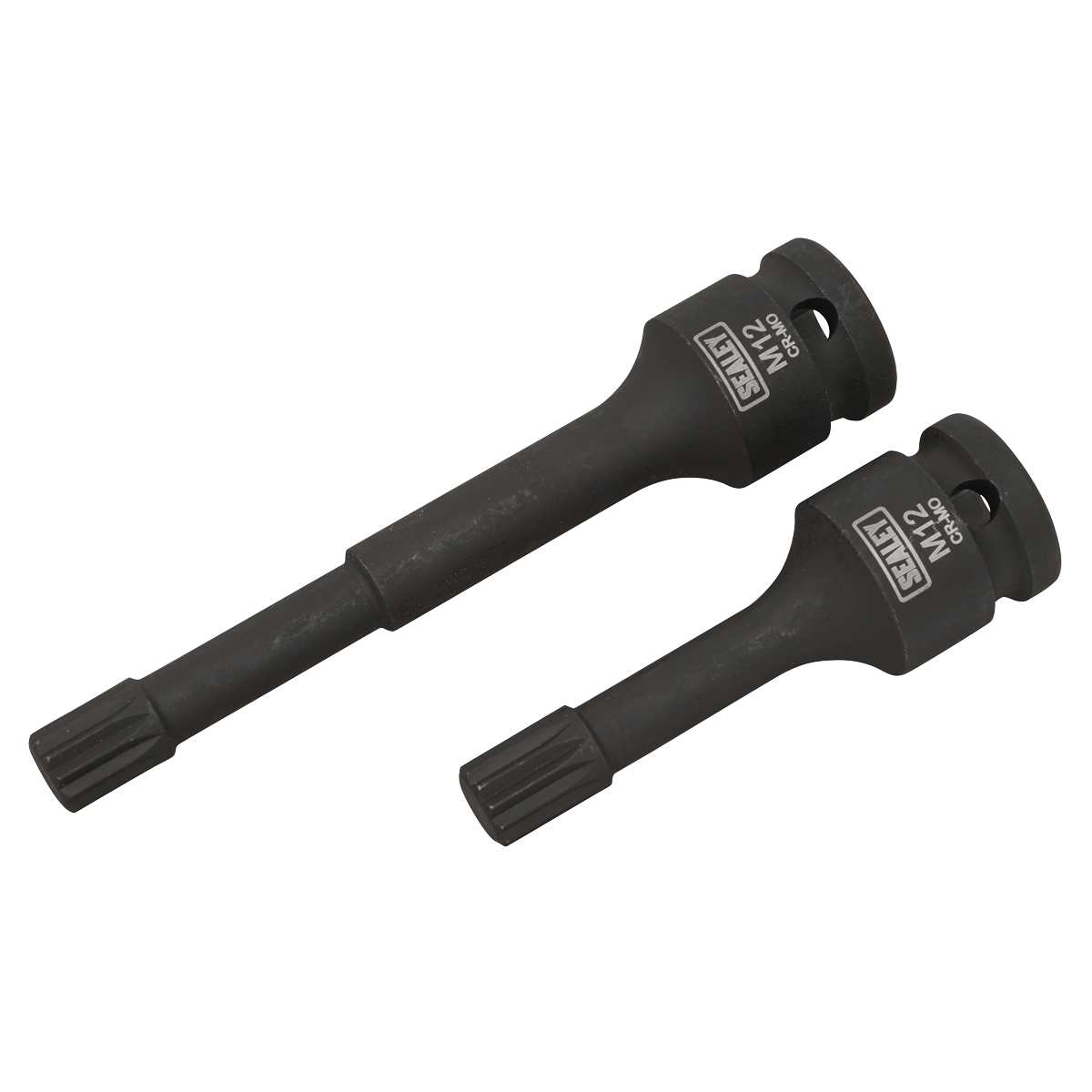 Sealey VS0100 M12 Wheel Bearing Hub Spline Socket Bits for VAG 2pc