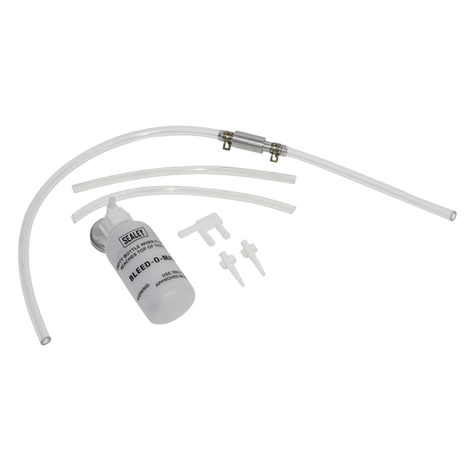 Sealey VS02011 Brake Bleeder Set with Container