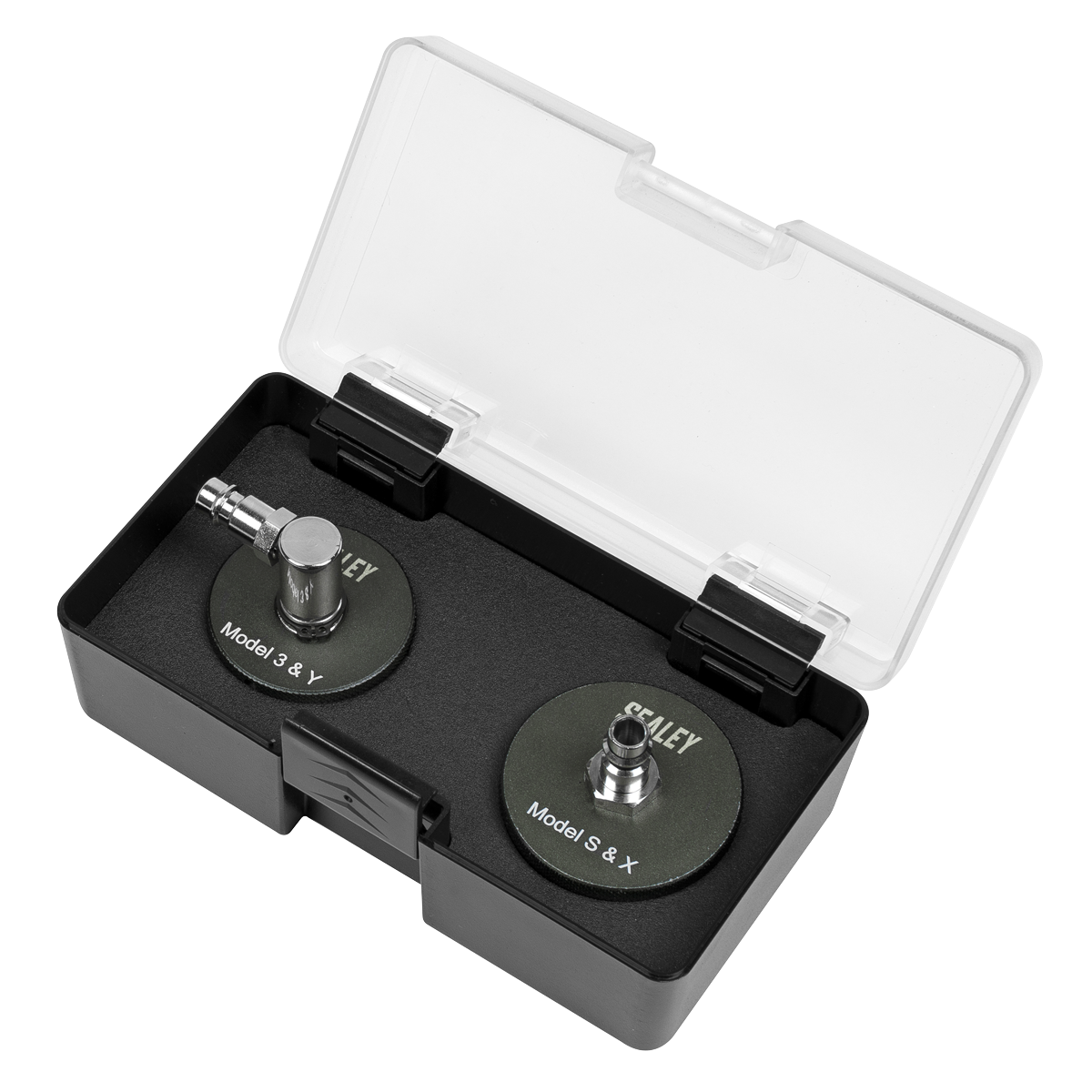 Sealey VS0204T Brake Pressure Bleeder Cap Set for Tesla