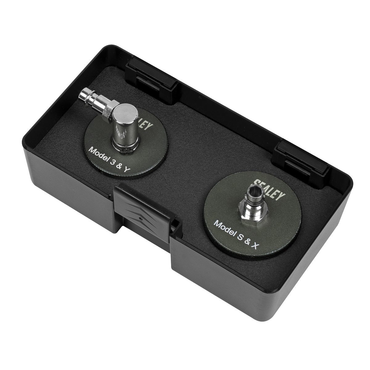 Sealey VS0204T Brake Pressure Bleeder Cap Set for Tesla