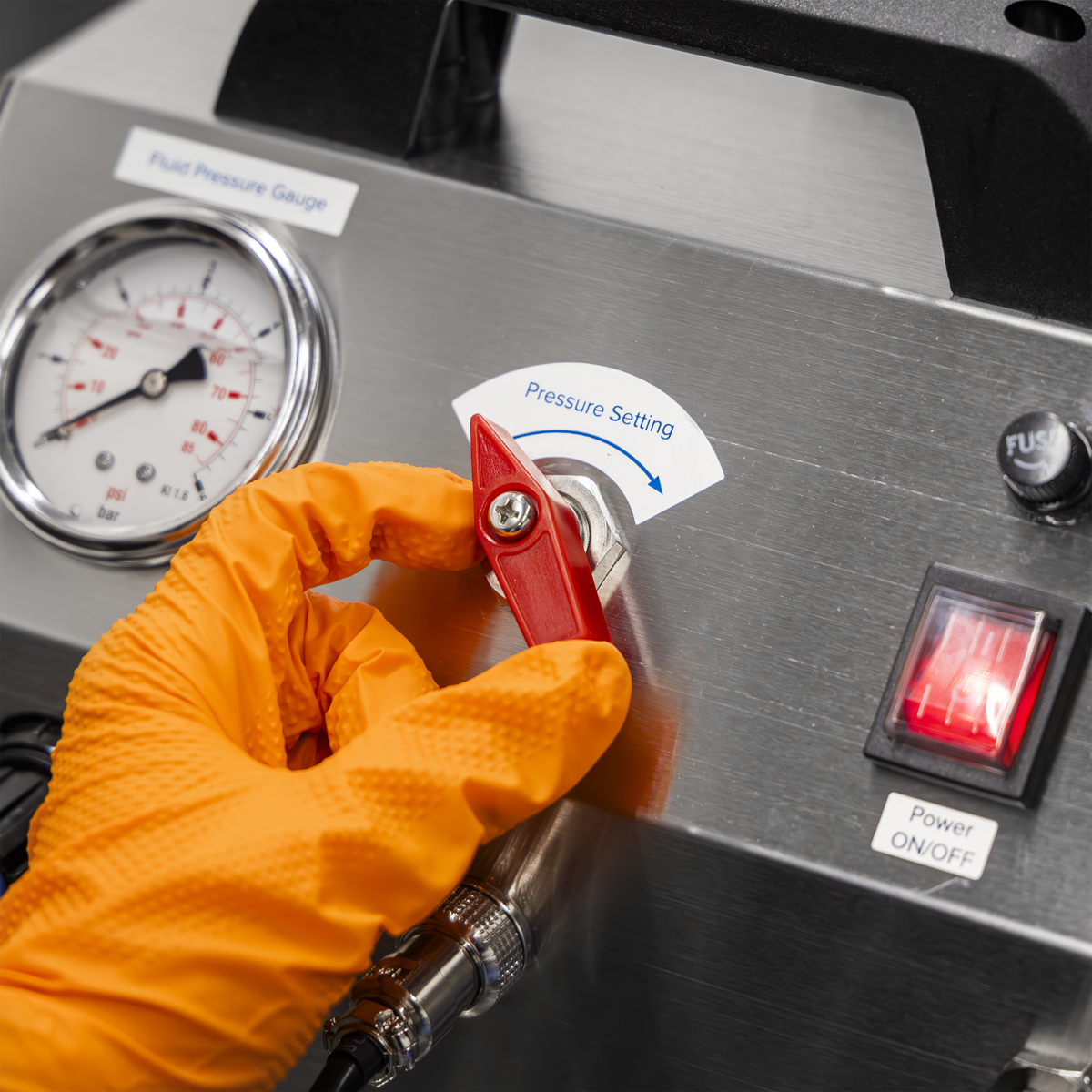 Sealey VS0207 Brake & Clutch Pressure Bleeder Kit 12V