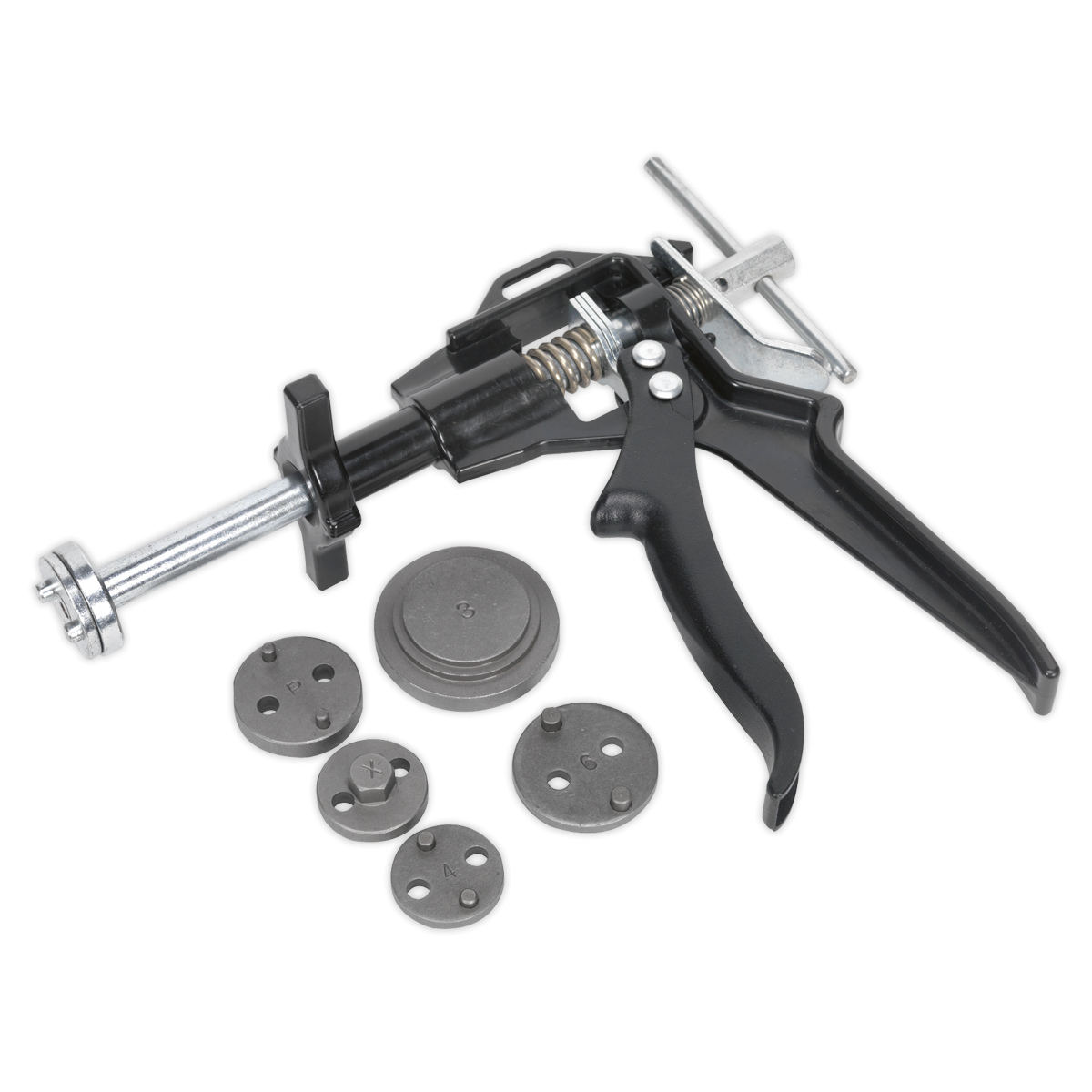 Sealey VS0211 Brake Piston Wind-Back Tool Kit 5pc