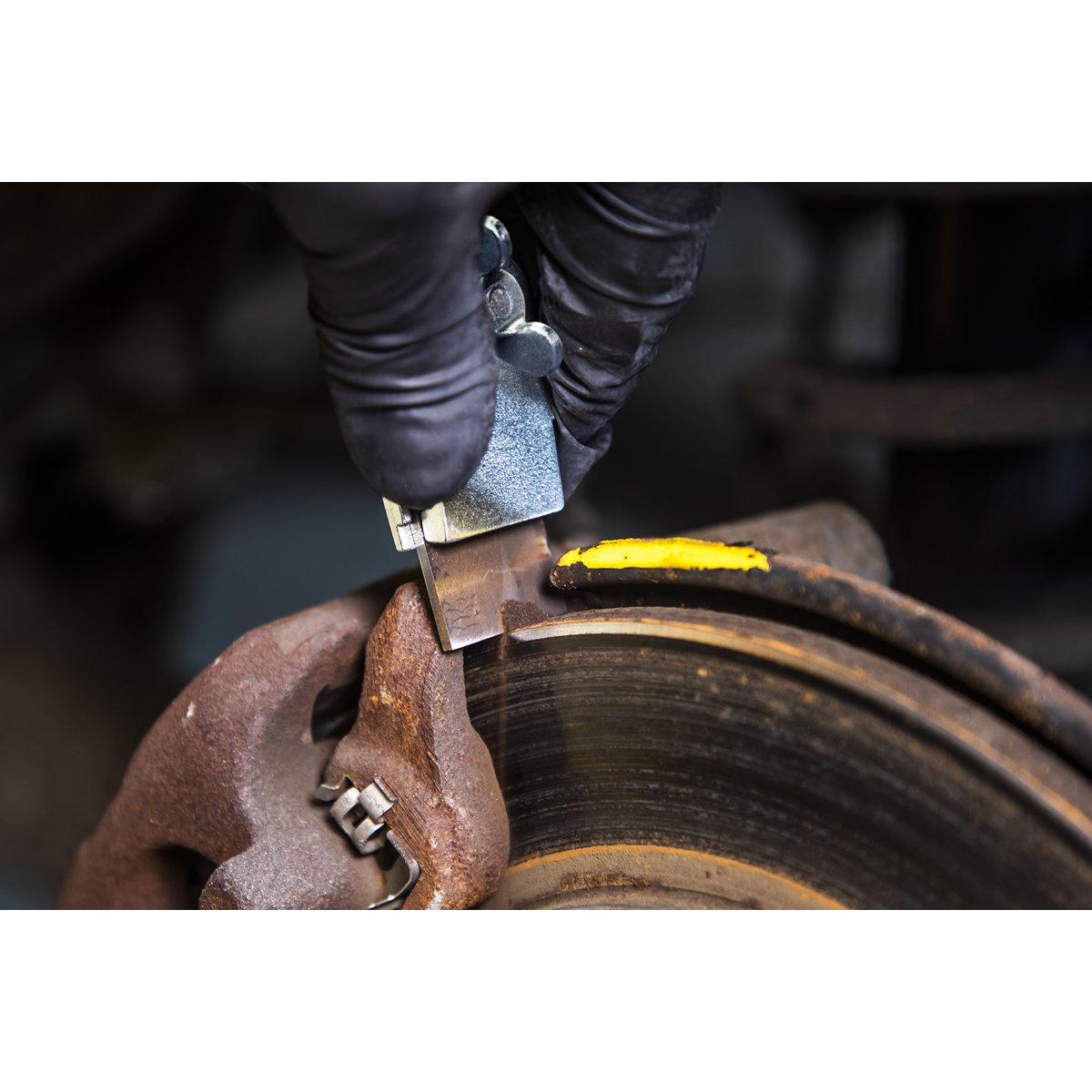 Sealey VS0216 Brake Disc Lip Remover Set