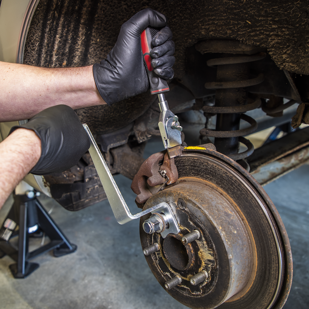 Sealey VS0216 Brake Disc Lip Remover Set