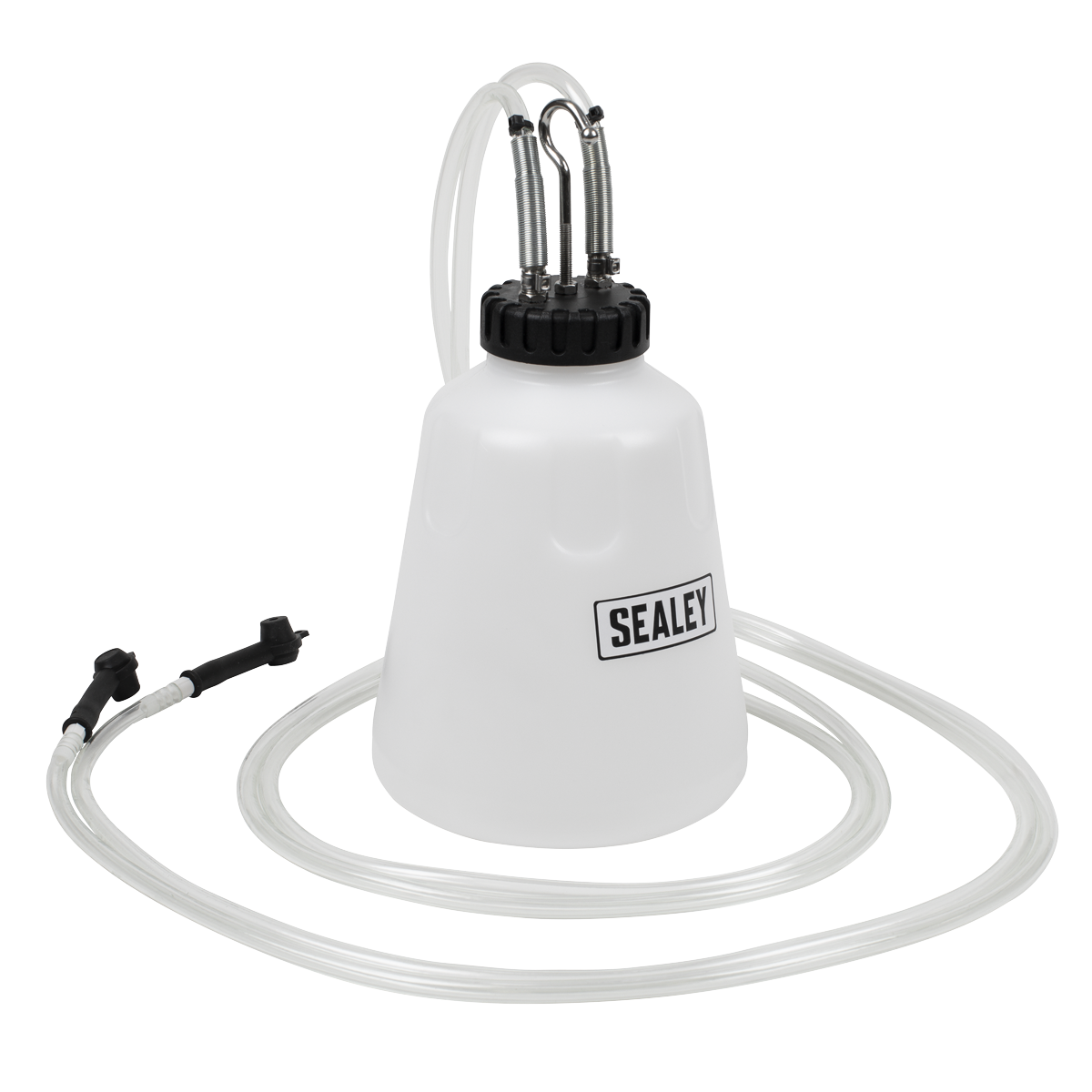 Sealey VS0218 High Flow Twin Pipe Brake Bleed Bottle 2L