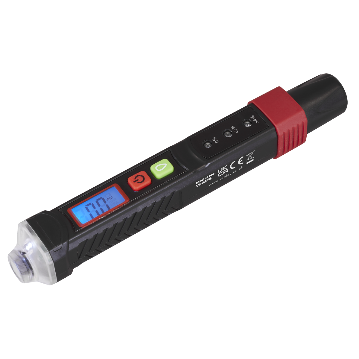 Sealey VS0276 2-In-1 Brake Fluid Tester & Tyre Pressure Gauge