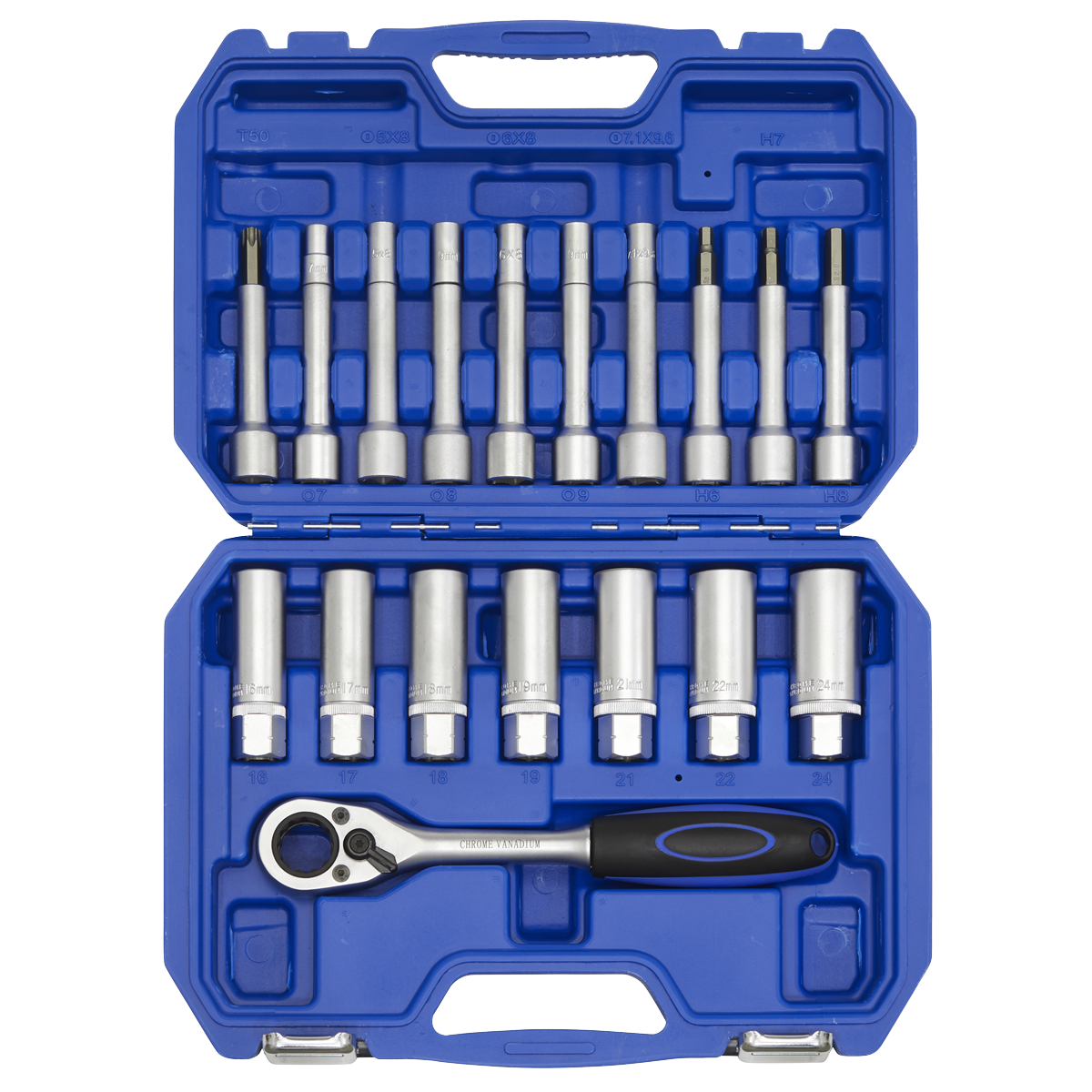 Sealey VS0331 Shock Absorber Strut Nut Kit 18pc