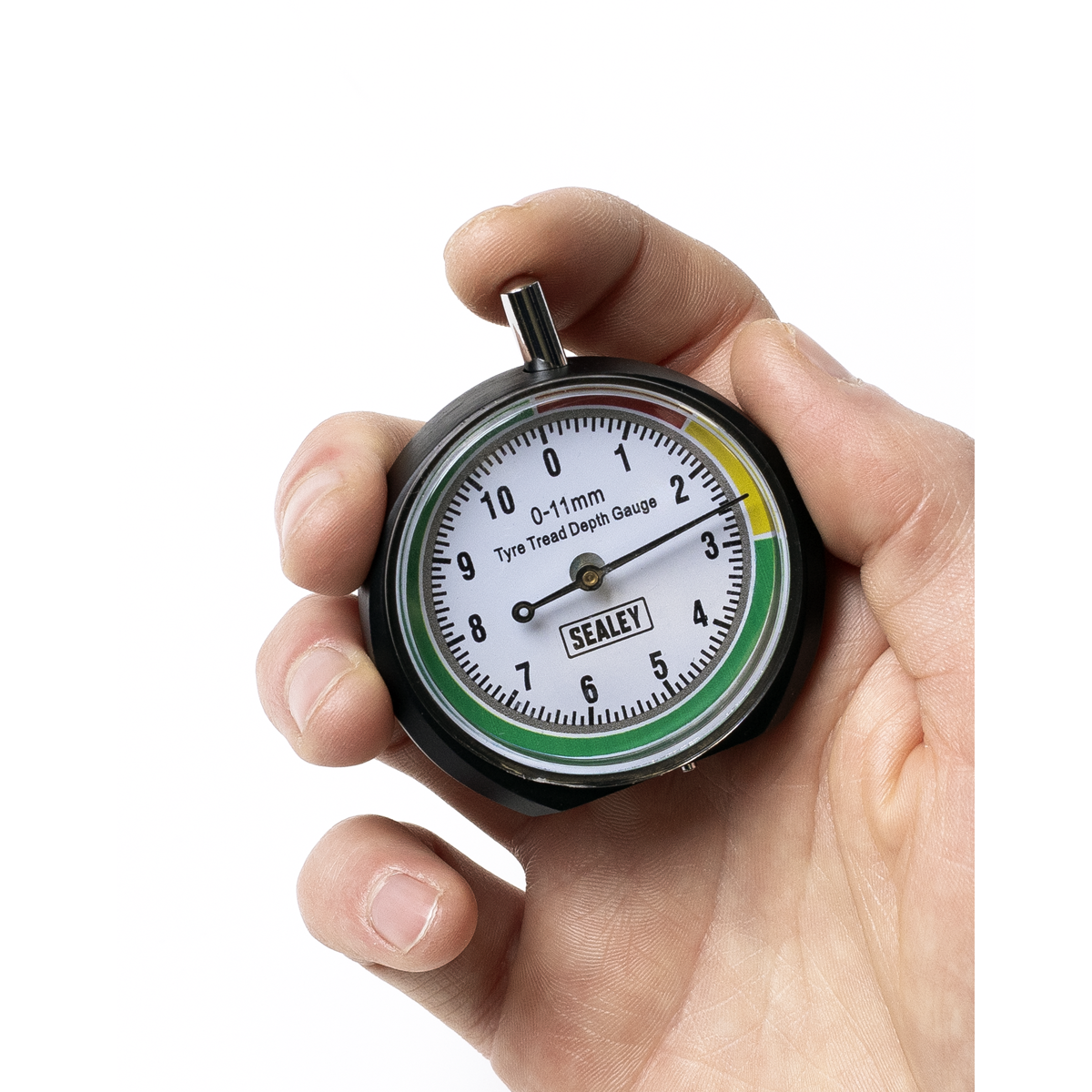 Sealey VS0568 Pocket Type Tyre Tread Depth Dial Gauge