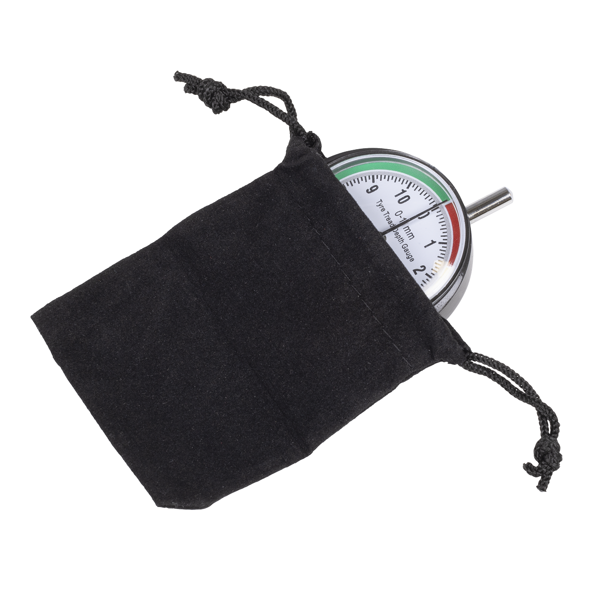 Sealey VS0568 Pocket Type Tyre Tread Depth Dial Gauge