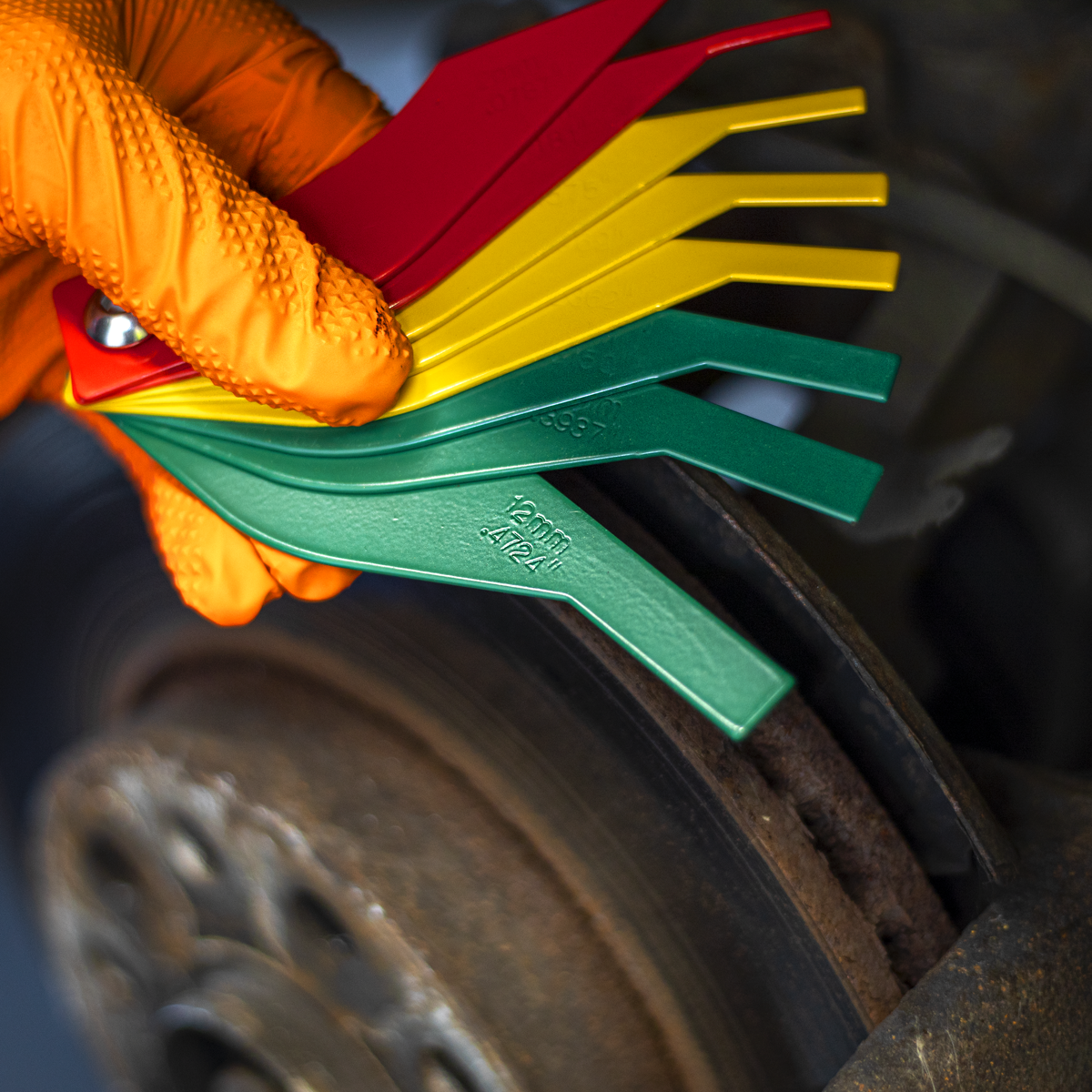 Sealey VS059 Brake Pad Thickness Gauge 8pc