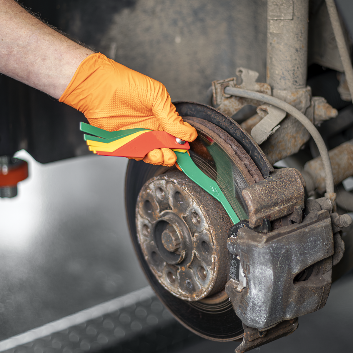 Sealey VS059 Brake Pad Thickness Gauge 8pc