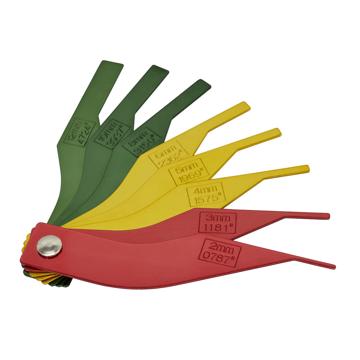 Sealey VS059 Brake Pad Thickness Gauge 8pc