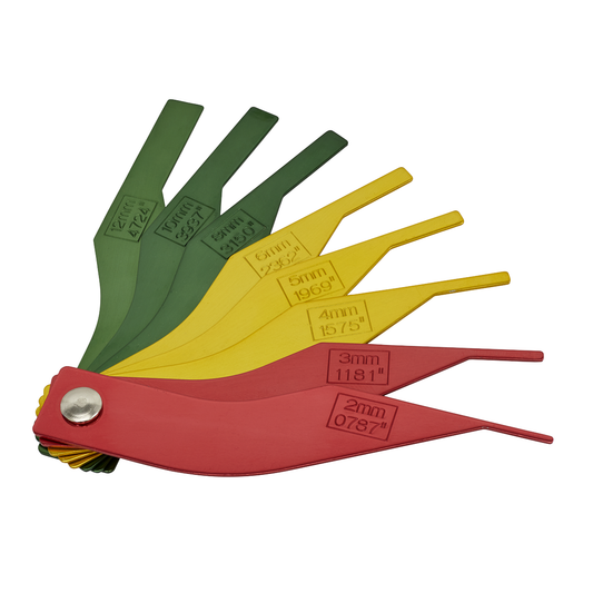 Sealey VS059 Brake Pad Thickness Gauge 8pc