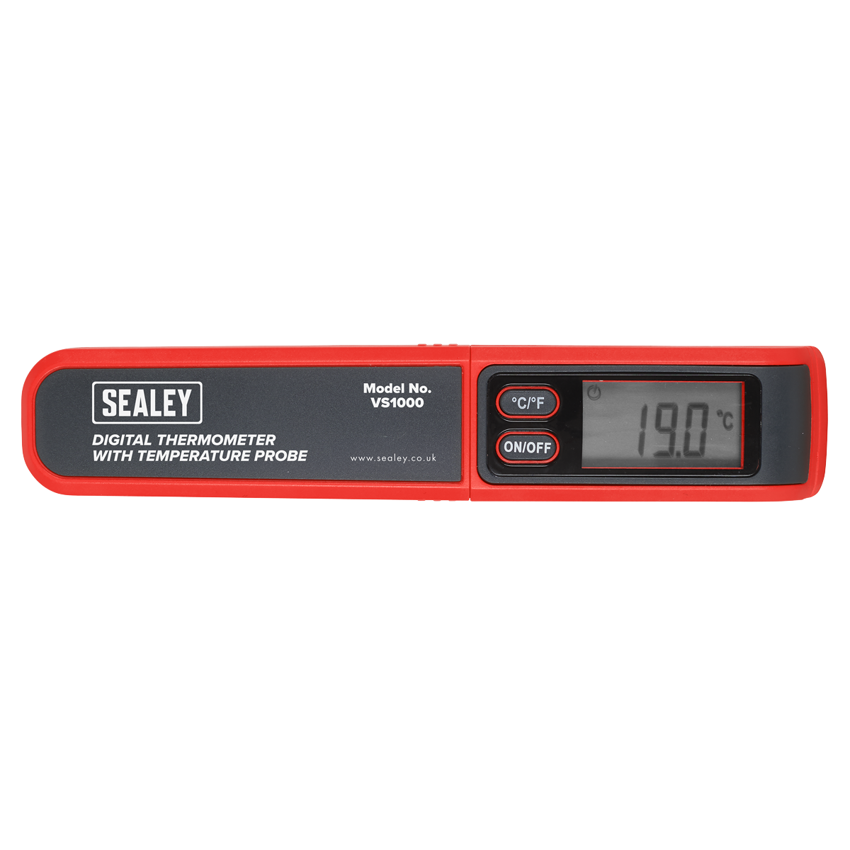 Sealey VS1000 Digital Thermometer with Temperature Probe