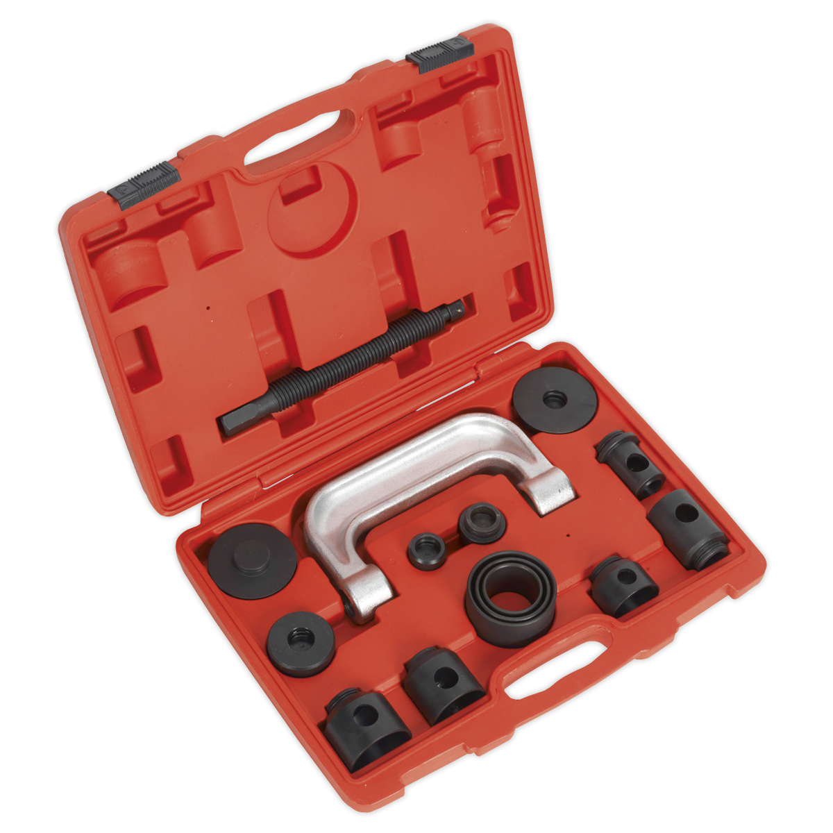 Sealey VS1274 Lower Ball Joint Remover/Installer for Mercedes, Renault 14pc