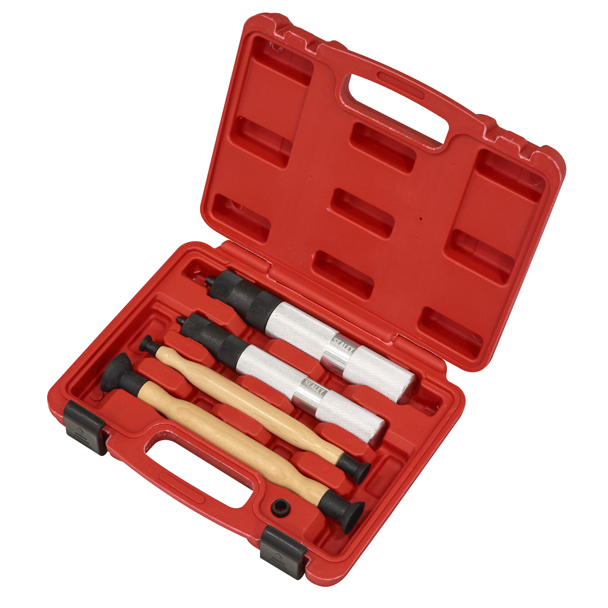 Sealey VS1543 Valve Collet Remover/Installer Lapping Set 5pc