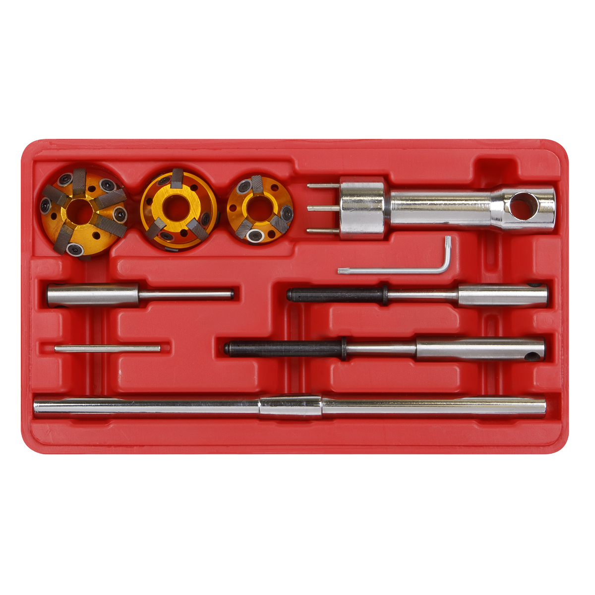 Sealey VS1823 Valve Seat Cutter Set 10pc