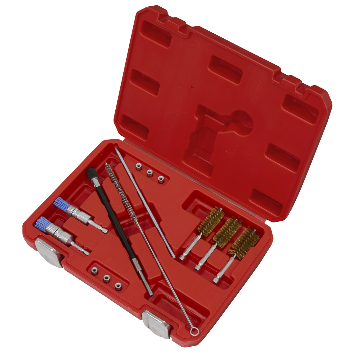 Sealey VS1900 Injector Bore Cleaning Brush Set 14pc