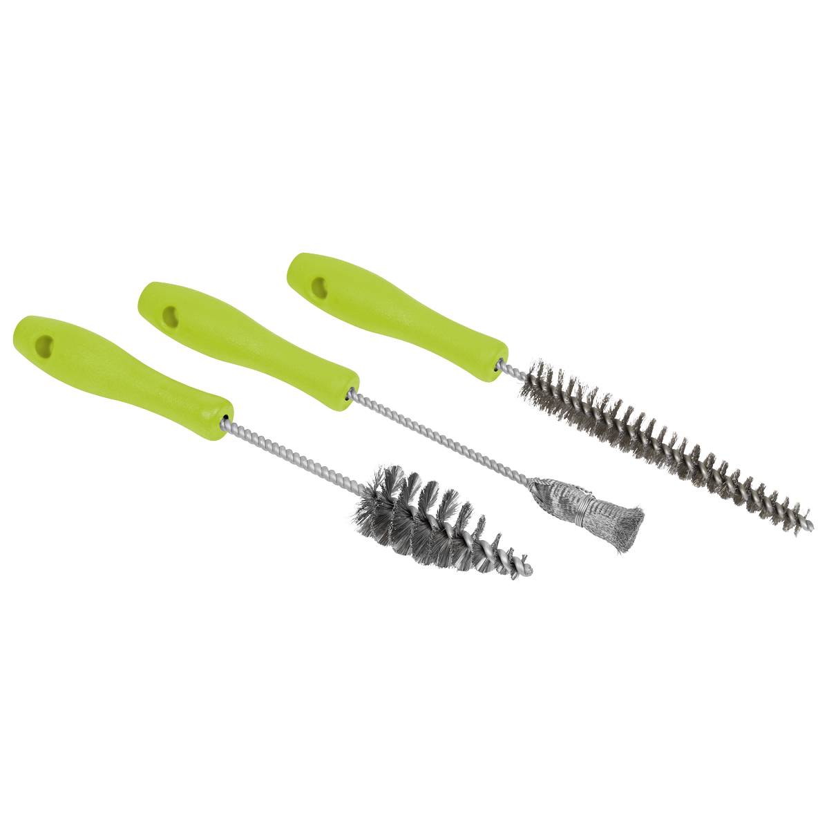 Sealey VS1920 Injector Bore Cleaning Brush Set 3pc