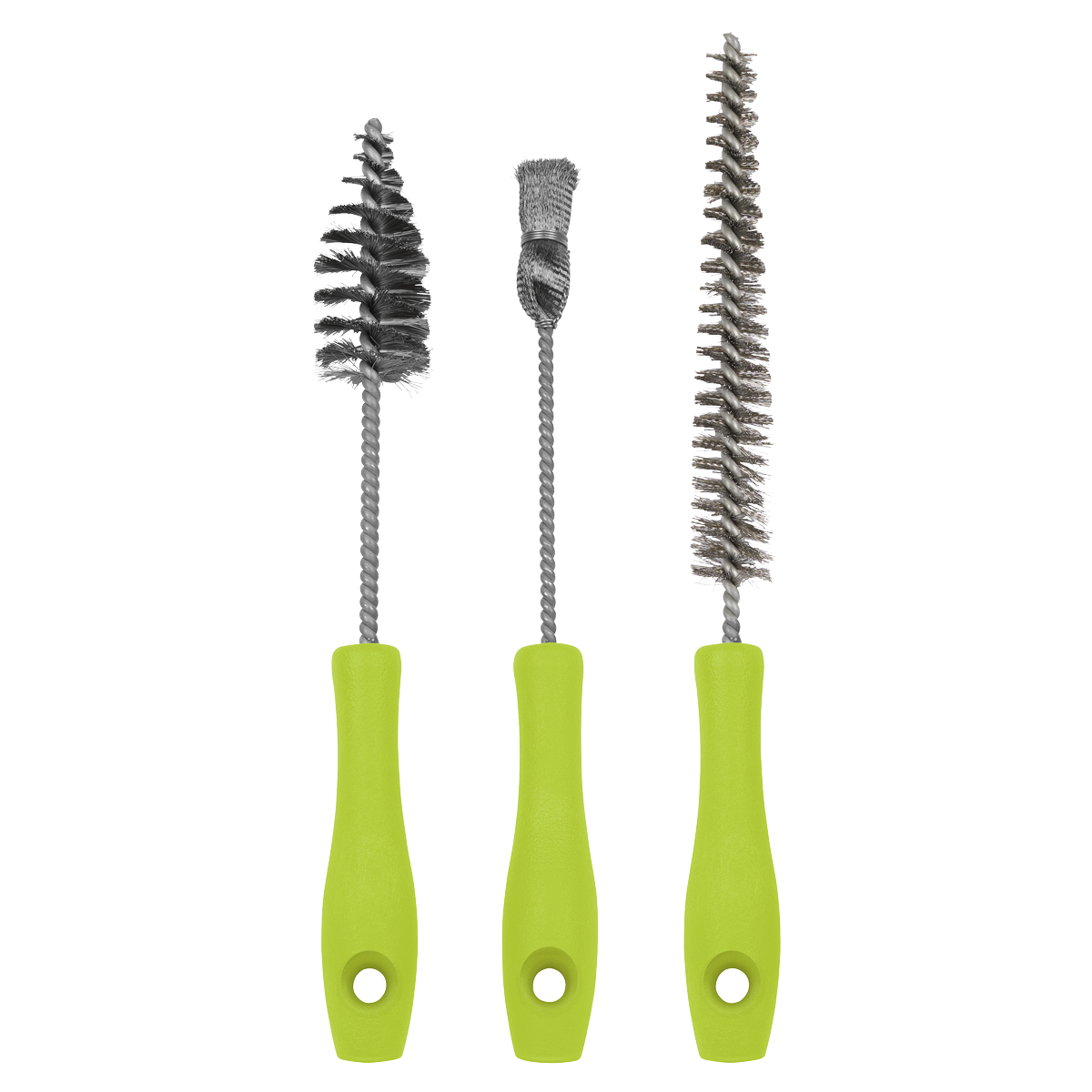 Sealey VS1920 Injector Bore Cleaning Brush Set 3pc