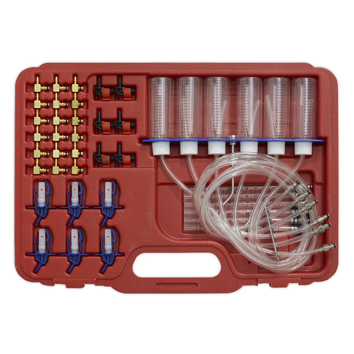 Sealey VS2048 Diesel Injection Leak Back Master Kit for Bosch/Delphi/Denso