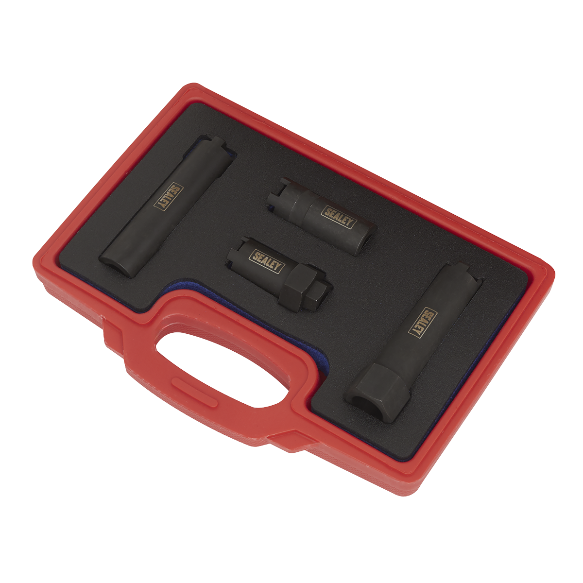 Sealey VS2061 Diesel Injector Socket Set for Commercial Vehicles 4pc