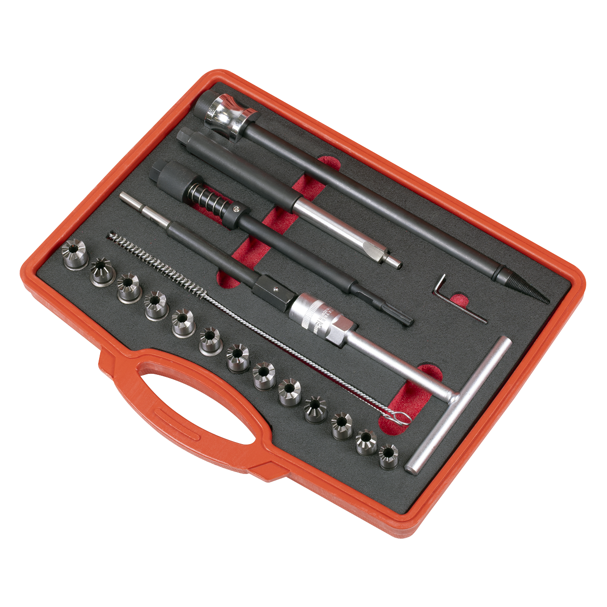 Sealey VS2070 Diesel Injector Seat Cutter Set 21pc