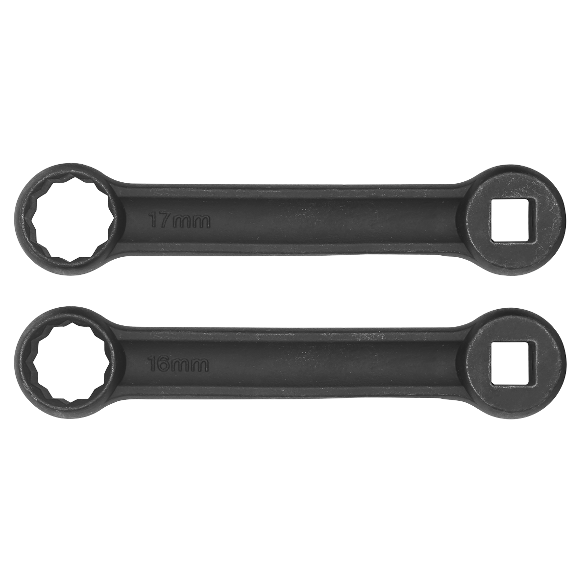 Sealey VS3005 Engine Mount Spanner for Mercedes 16 & 17mm 2pc