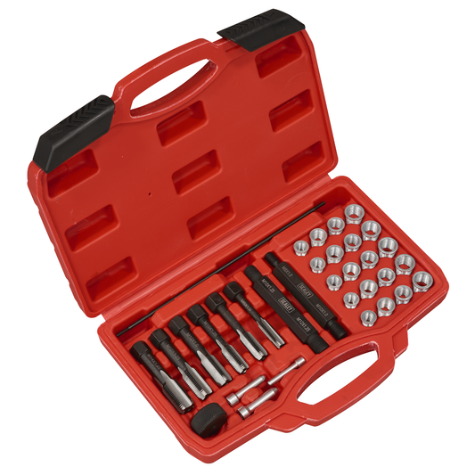 Sealey VS311 Glow Plug Thread Repair Set 33pc