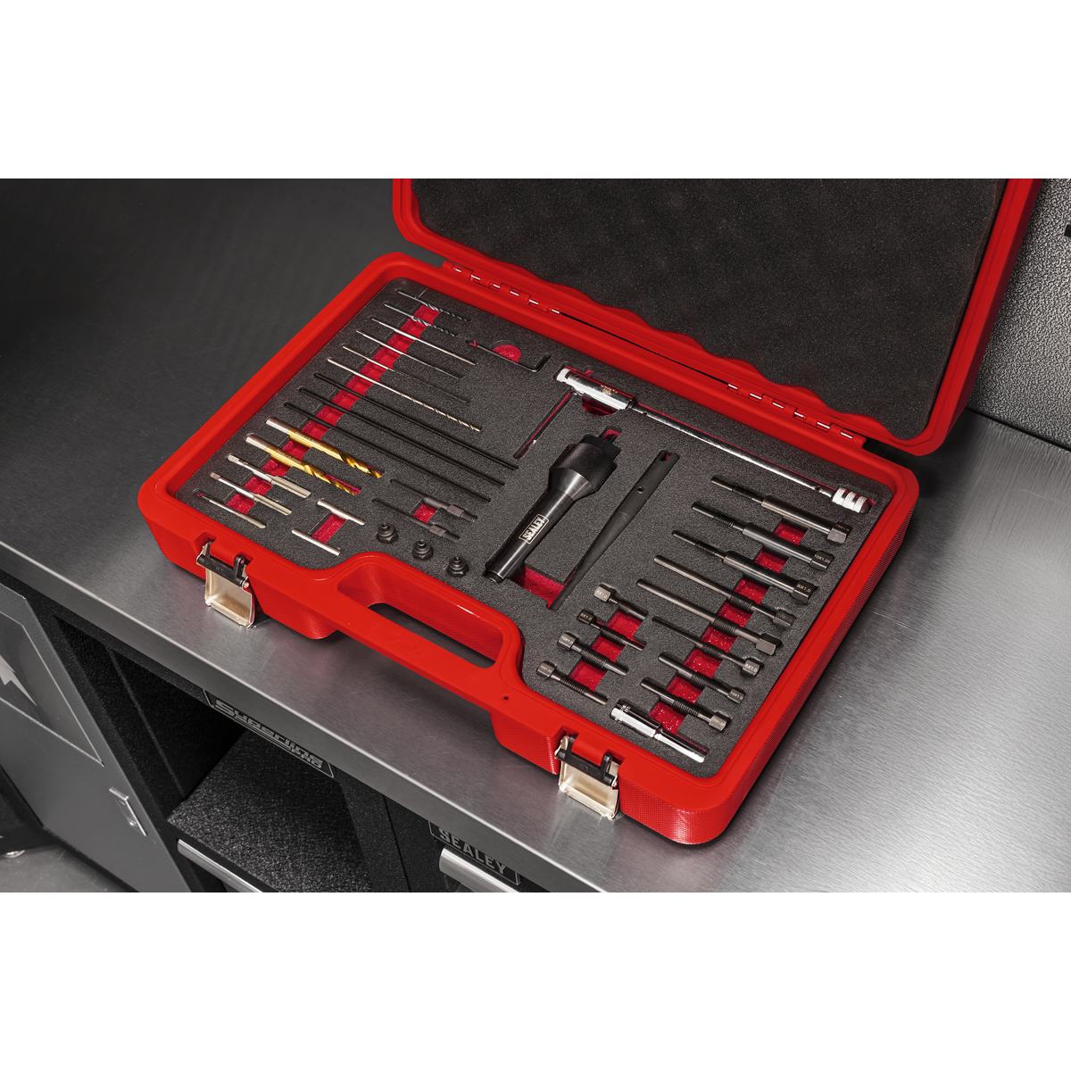 Sealey VS3156 Damaged Glow Plug & Heater Element Removal Set 8 & 10mm
