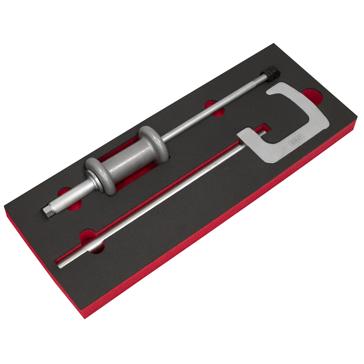 Sealey VS3817 Slide Hammer & G-Hook Set 3pc