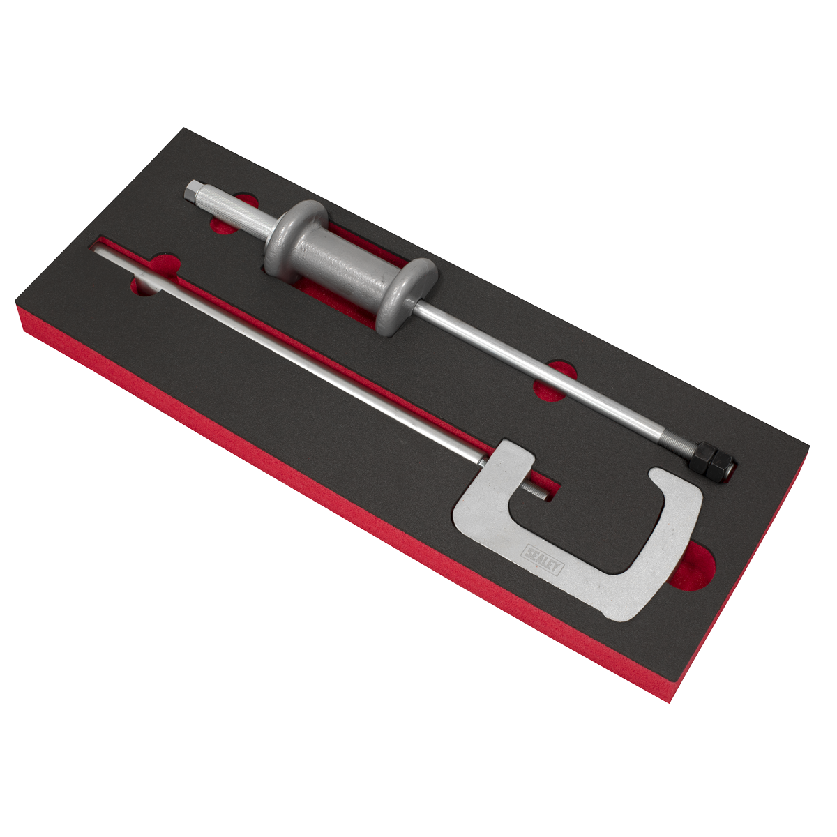 Sealey VS3817 Slide Hammer & G-Hook Set 3pc