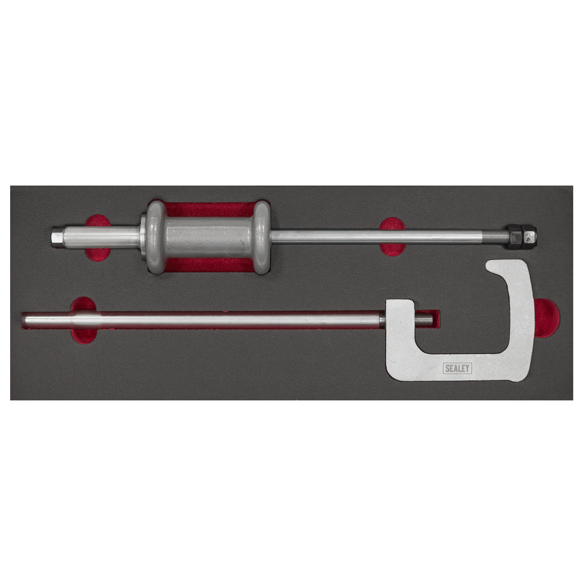 Sealey VS3817 Slide Hammer & G-Hook Set 3pc