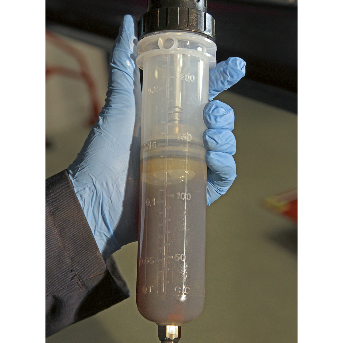 Sealey VS404 Oil & Brake Fluid Inspection Syringe 200ml