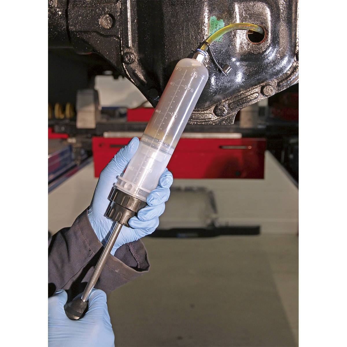 Sealey VS404 Oil & Brake Fluid Inspection Syringe 200ml