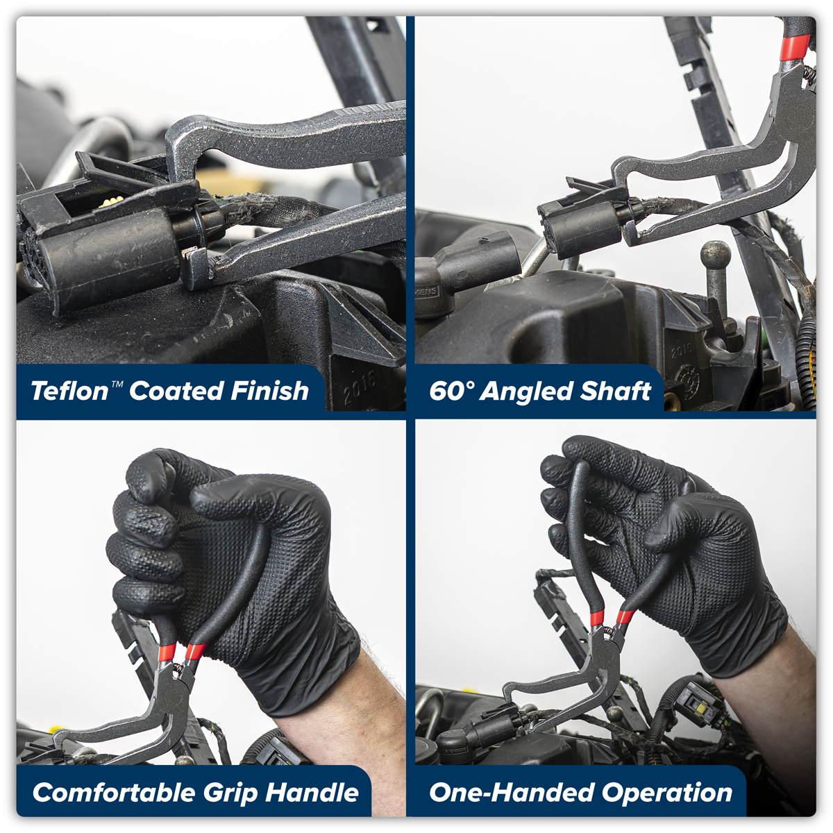 Sealey VS416A Electrical Disconnect Pliers - 60° Angled