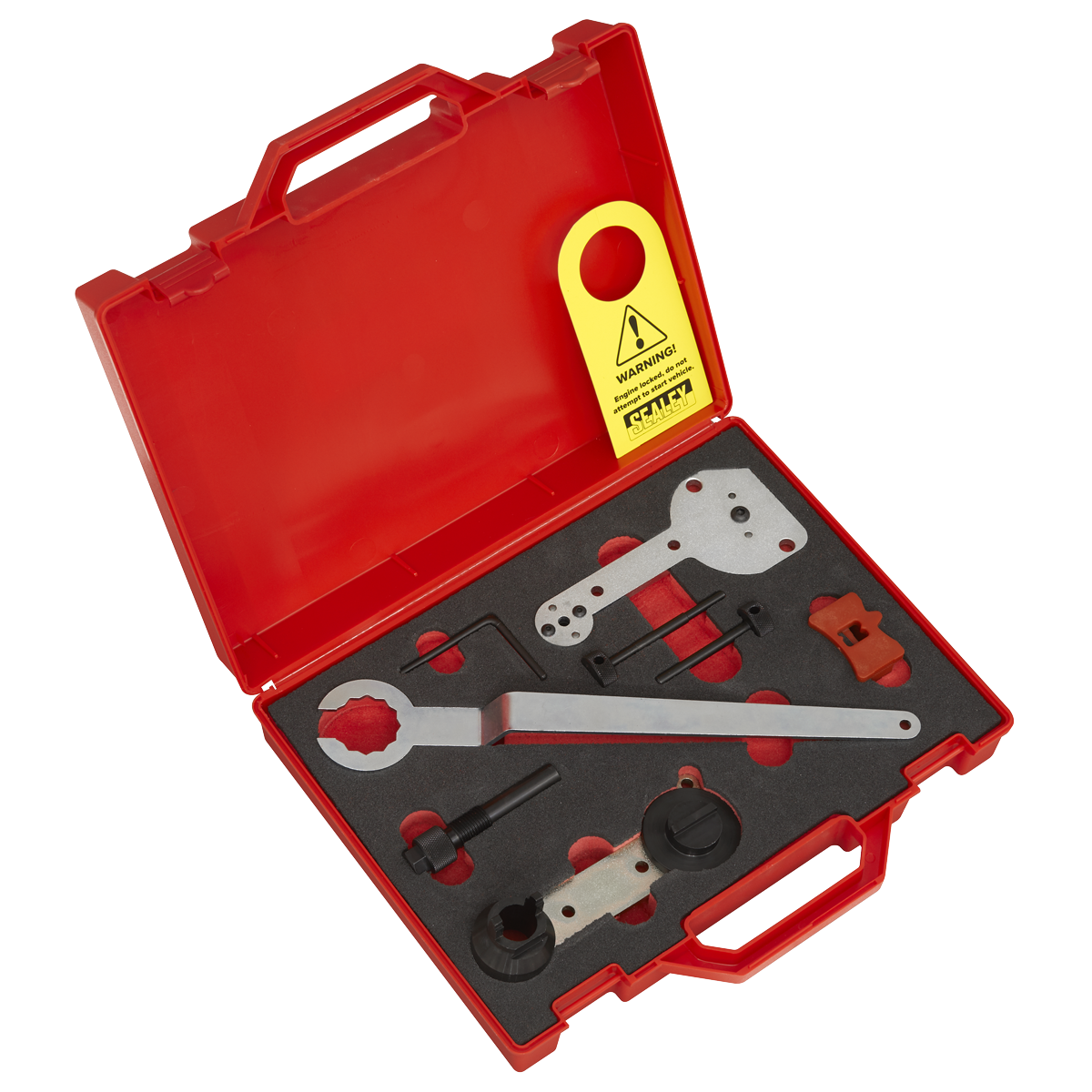 Sealey VS5145 Petrol Engine Timing Tool Kit for VAG 1.0/1.2/1.4 TSi - Belt Drive