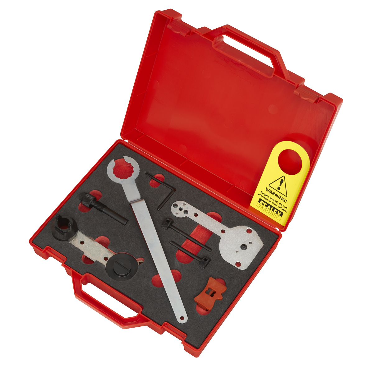 Sealey VS5145 Petrol Engine Timing Tool Kit for VAG 1.0/1.2/1.4 TSi - Belt Drive