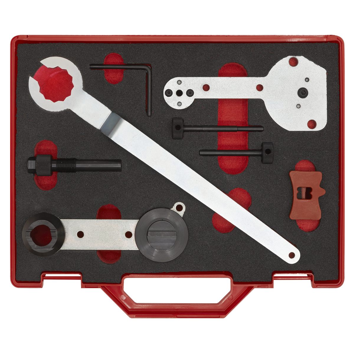 Sealey VS5145 Petrol Engine Timing Tool Kit for VAG 1.0/1.2/1.4 TSi - Belt Drive