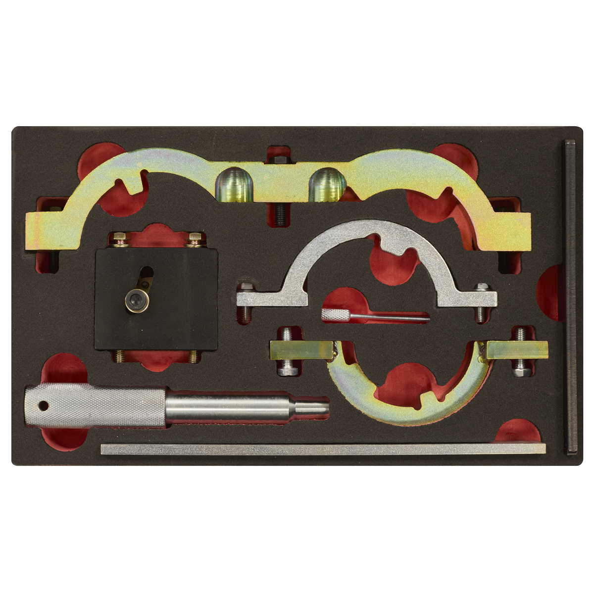 Sealey VS5235 Petrol Engine Timing Tool Kit for GM, Chevrolet, Suzuki 1.0/1.2/1.4/1.6 - Chain Drive