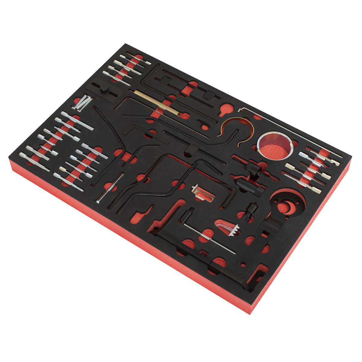 Sealey VS5300MK Diesel/Petrol Master Timing Tool Kit for PSA 48pc - Belt/Chain Drive